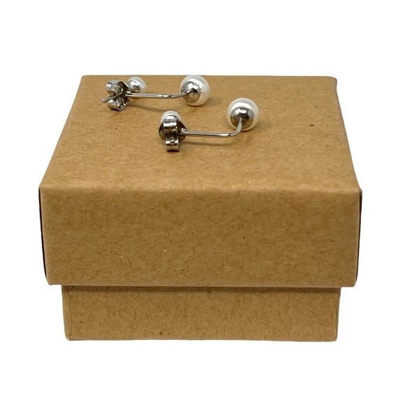 Adornia Freshwater Pearl Earring Jacket 925 Sterling Silver - Picture 7 of 8